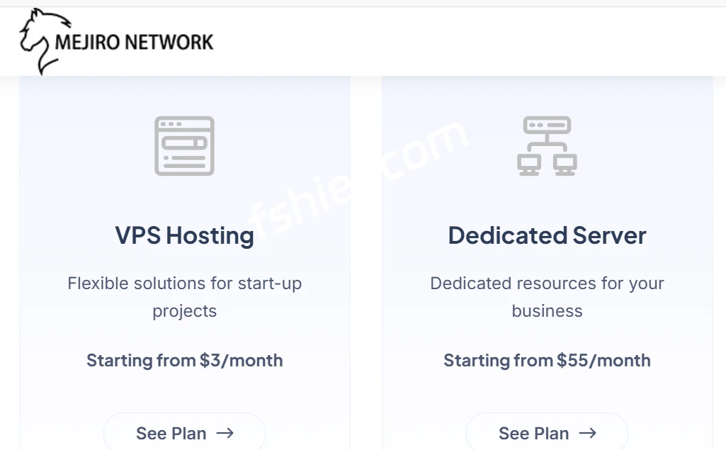 Mejiro香港优惠服务器：月付$55，2*E5-2630v4/32G内存/480G硬盘/1G带宽@40T流量