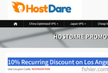 HostDare,VPS限时优惠,$19.49/年起,美国/日本/保价利亚机房可选,送双倍内存+流量-F12笔记