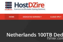 HostDZire：荷兰独服，€120/年，E3-1245v5/16GB内存/960GB SSD/1Gbps@100TB流量-F12笔记