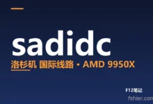 sadidc：洛杉矶国际线路KVM VPS，19.99元/月起（8折约16元），1核@9950X/2GB内存/30GB NVMe/3TB流量/3Gbps端口，美国原生IP-F12笔记